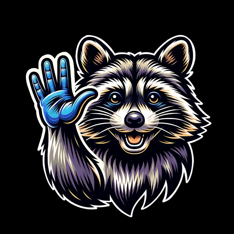 Waschbär