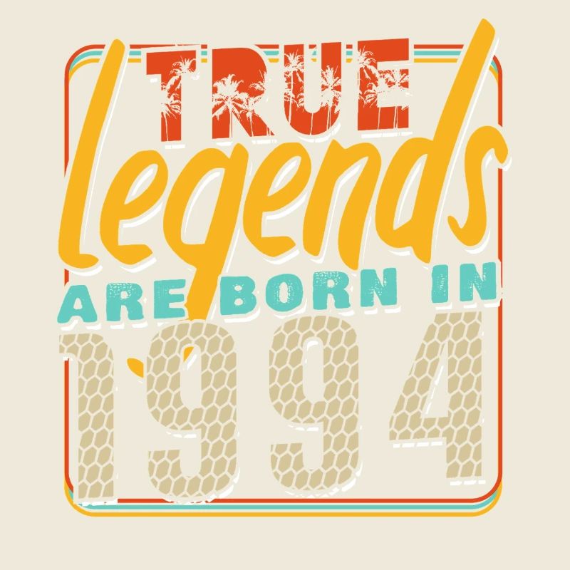 True legends are born in 1994 Vintage Birthday