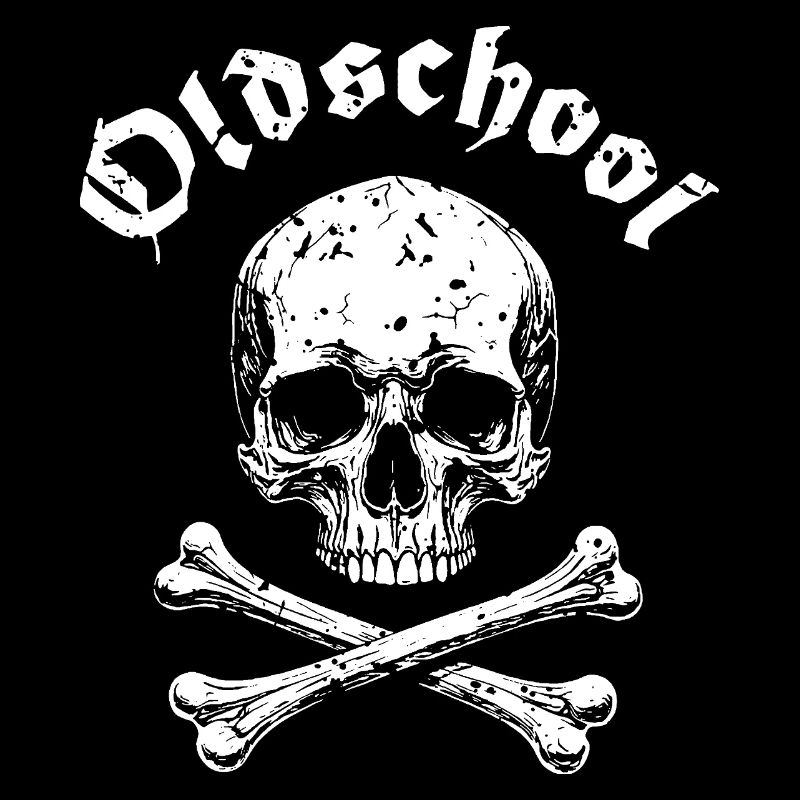 Logo de pirate de la crique OLDSCHOOL