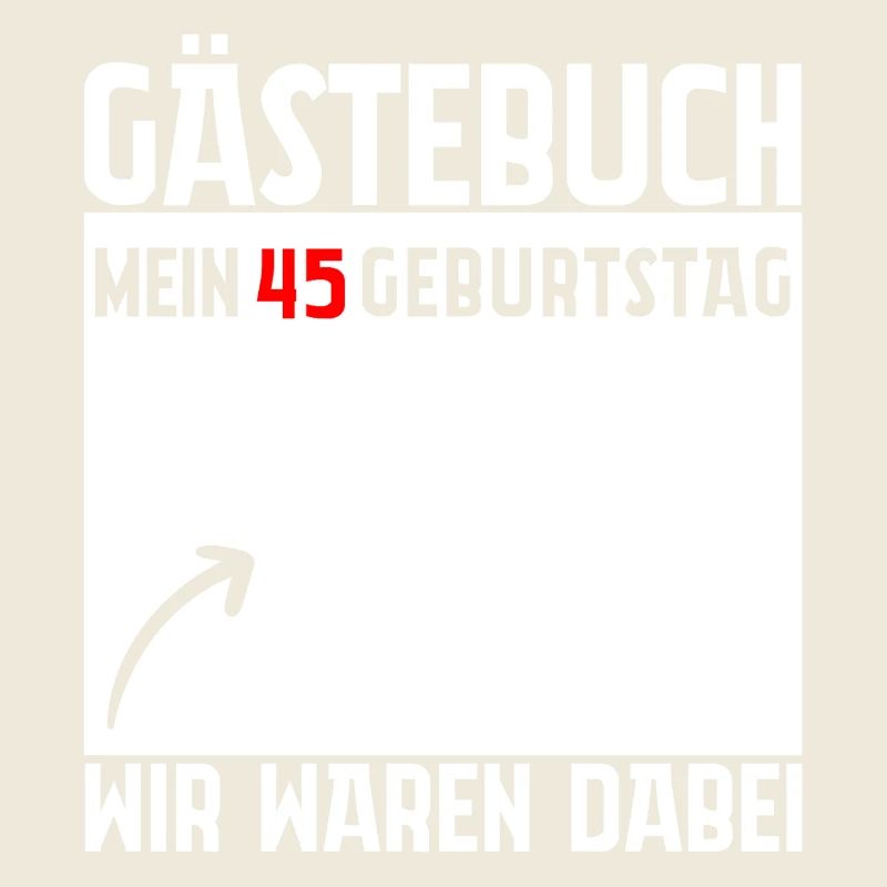 Gästebuch Mein 45. Geburtstag 45 Jahre Geschenk