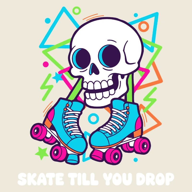Skeleton Roller Neon Groove