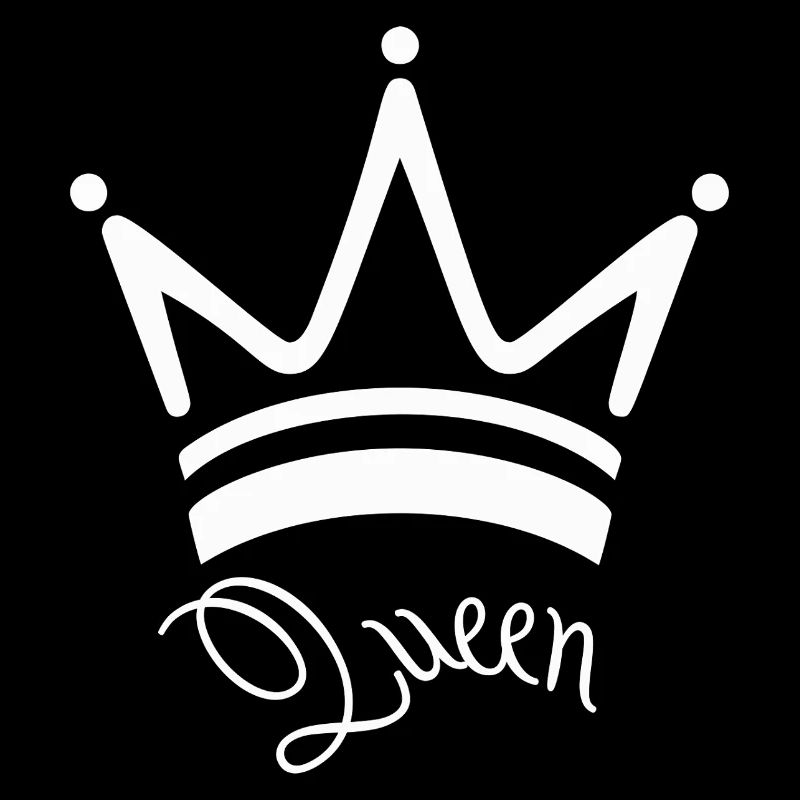 Queen Valentinstag, Hochzeitstag oder Paar Design
