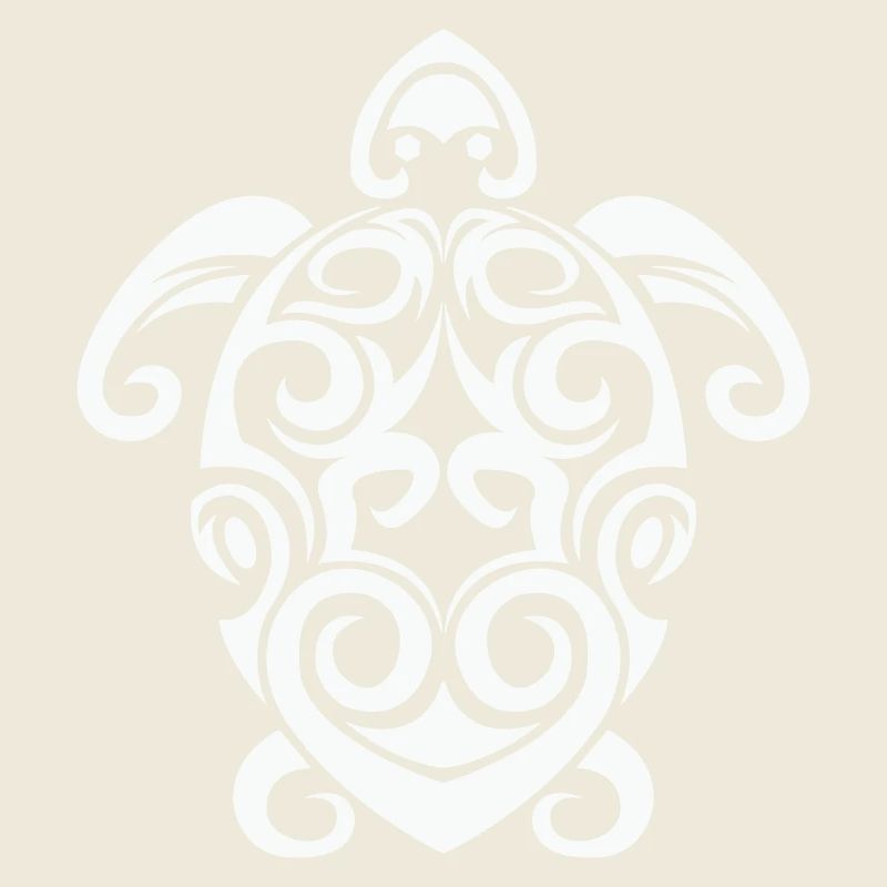 Tribal Turtle Spiral