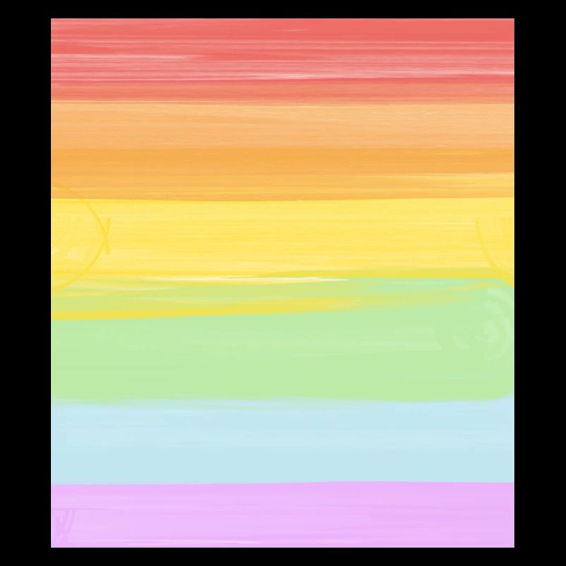 Pastel Rainbow Gradient LGBTQ Pride