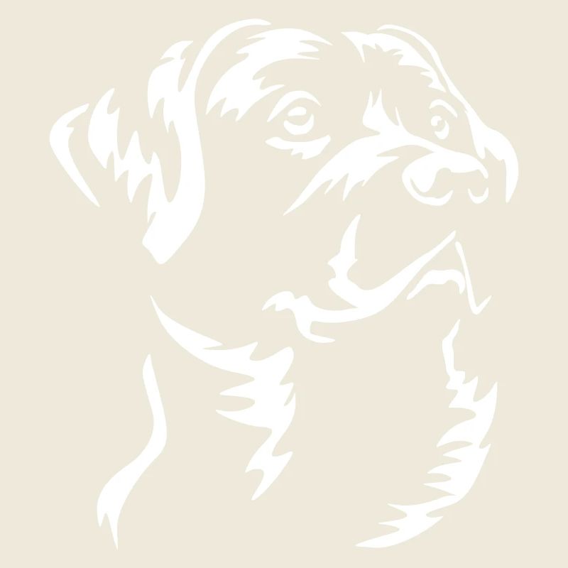 Labrador Kopf "Black Edition"