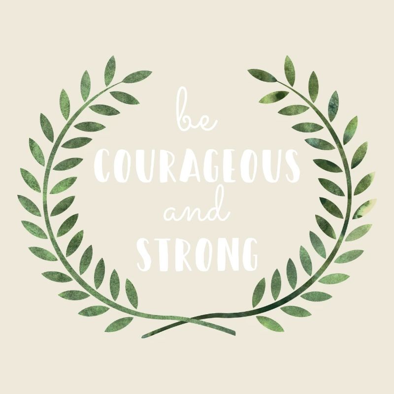 Sei mutig und stark Bibelvers Geschenk