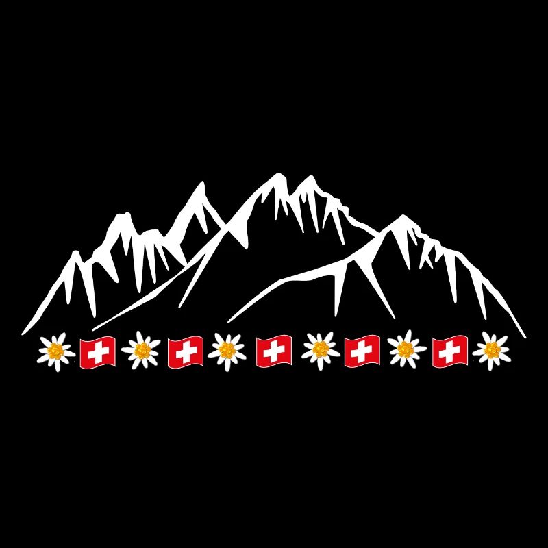 Schweiz, Urlaub, Alpen, Gletscher mit Edelweiss