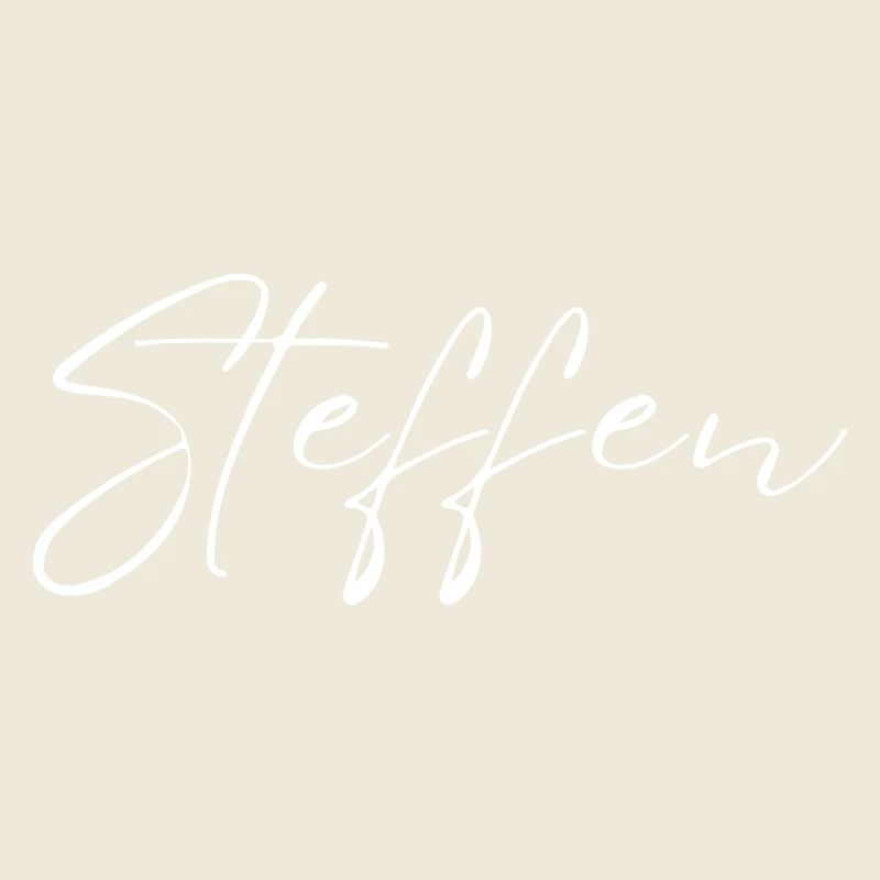 Steffen Name T-Shirt Gift for Men