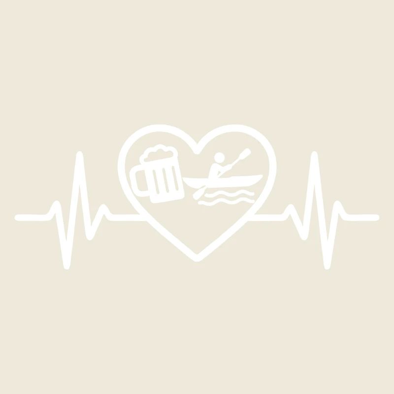 Heart Kayak Beer