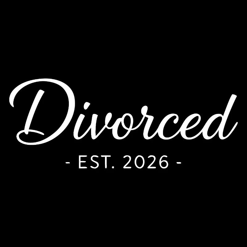 Divorced Est. 2026 Divorce Party