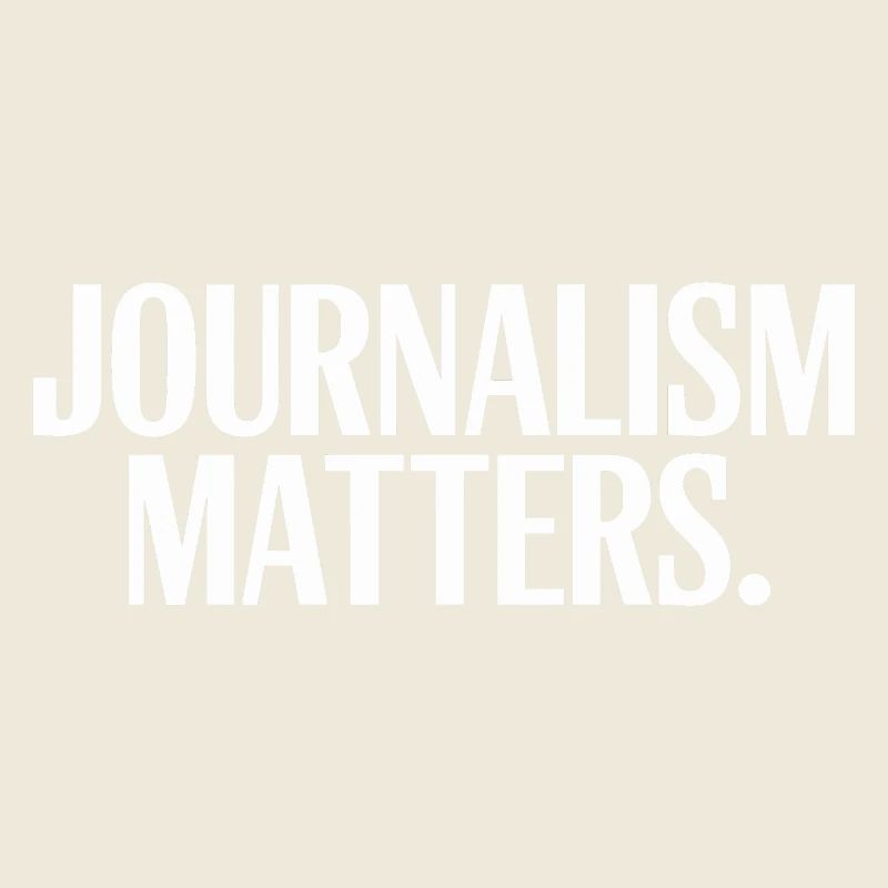 Le journalisme compte