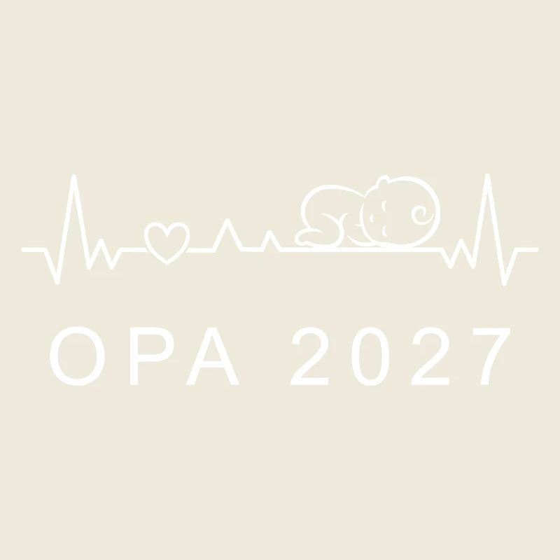 Opa 2027 Herzschlag Schwangerschaft Verkünden