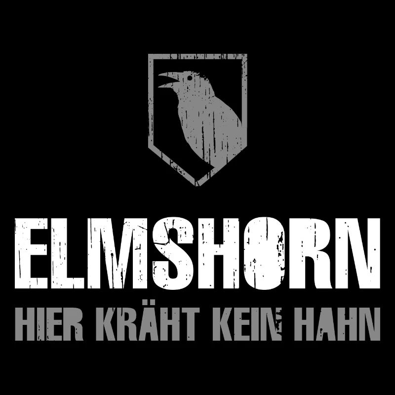 Elmshorn Krähe grau-weiß