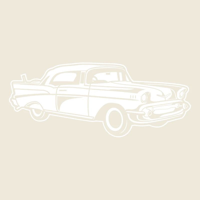 Chevy Bel Air / Oldtimer 01_white
