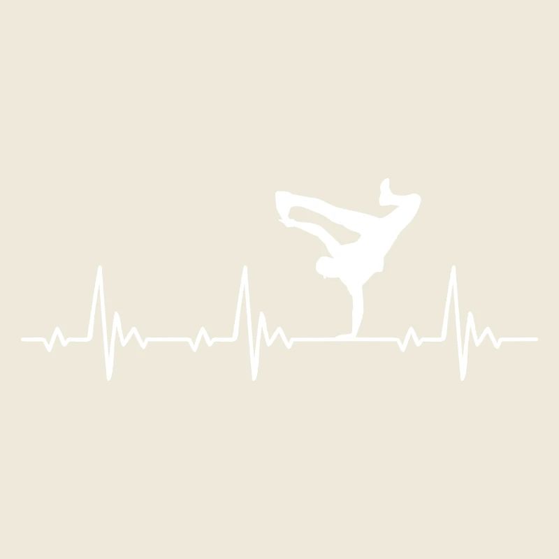 Streetdance breakdance heartbeat frequency pulse
