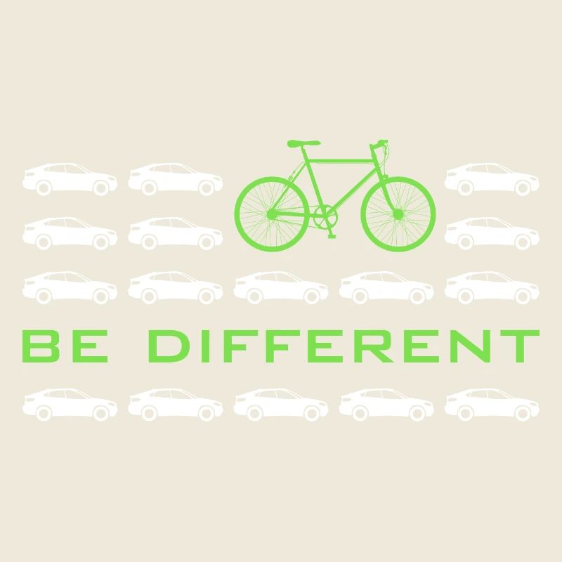 be different Auto Fahrrad Bike car anders einzig
