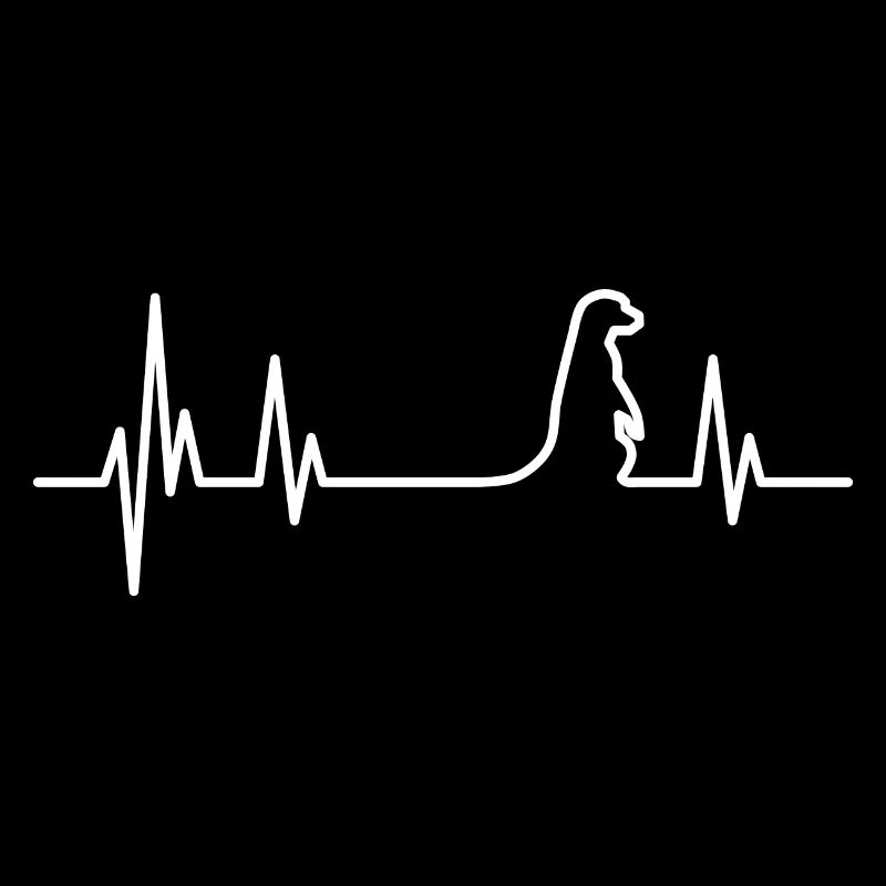 Suricate Heartbeat blanc