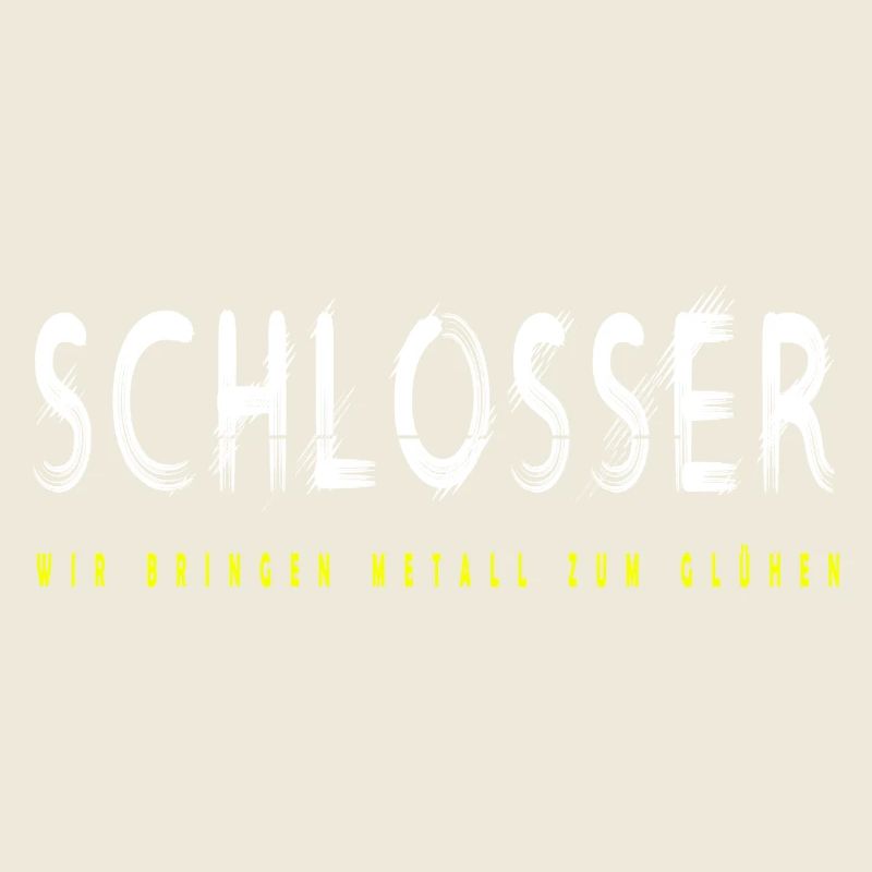 Schlosser Handwerker Design
