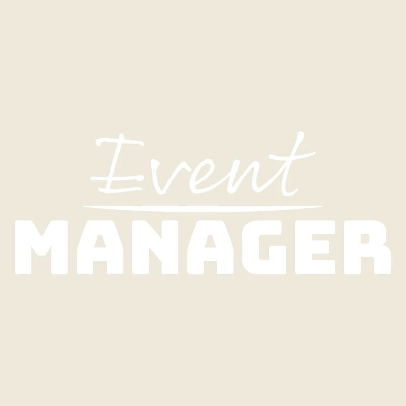 Tshirt pour Event Manager blanc