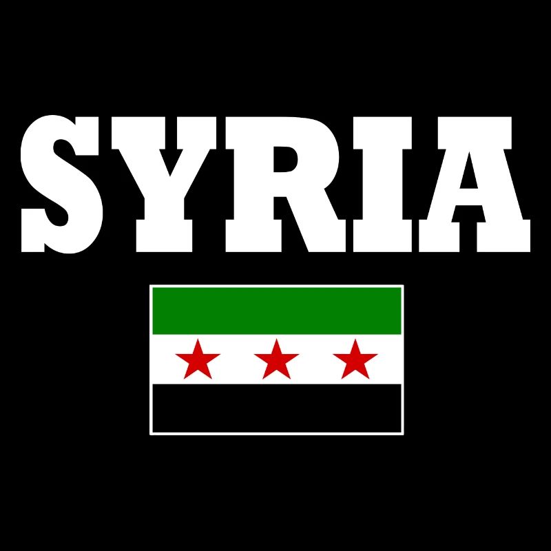 Drapeau de la Syrie