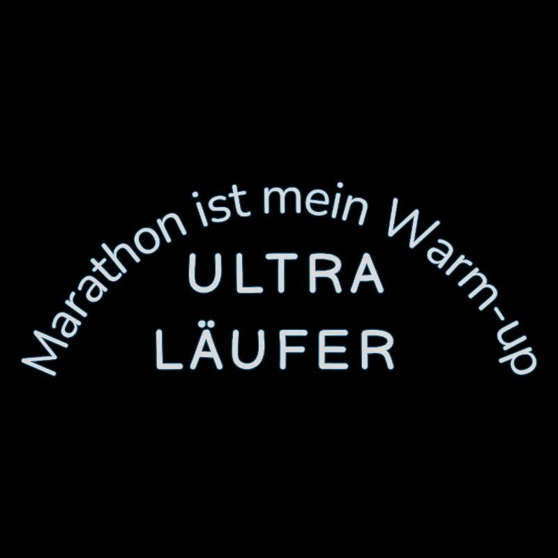 Ultramarathon Motif Statement Funny Uthra Runner