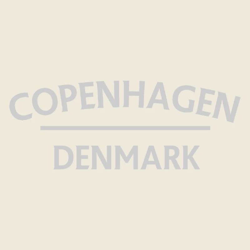 Kopenhagen – Dänemark Textdesign