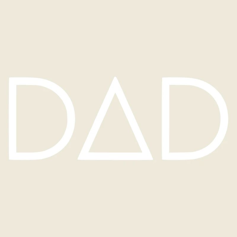 Dad Triangle Monogram