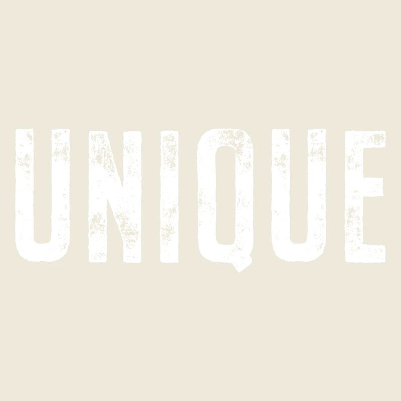 unique, unique, unique valeur de soi unique