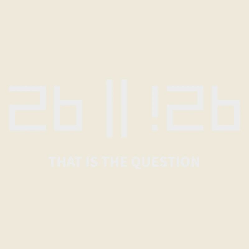 2b ou !2b pour être ou ne pas être c’est la question