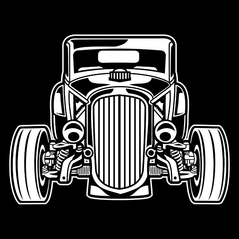 Hot Rod / Rat Rod 07_white