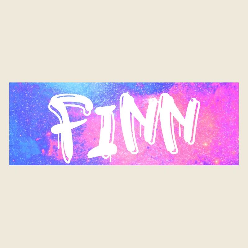 Finn: Neon Graffiti Galaxy