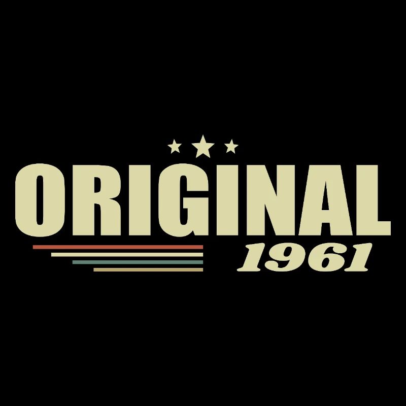 64. Geburtstag 64 Jahre Original 1961