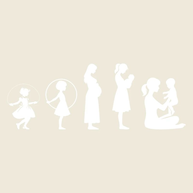 Evolution Mom Mother's Day Child Family