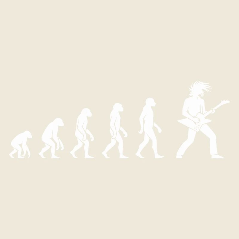 Evolution der Gitarrenkunst Rock n Roll
