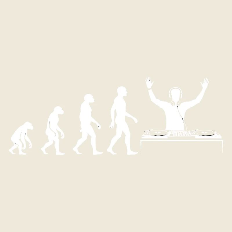 Evolution to a DJ with turntable