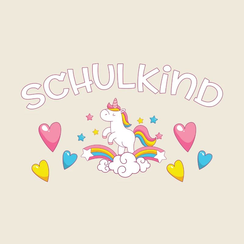 Schulkind - Einhorn