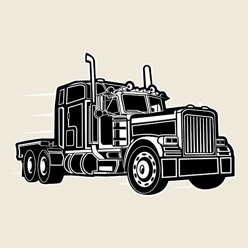 Camion / camion 03_schwarz blanc