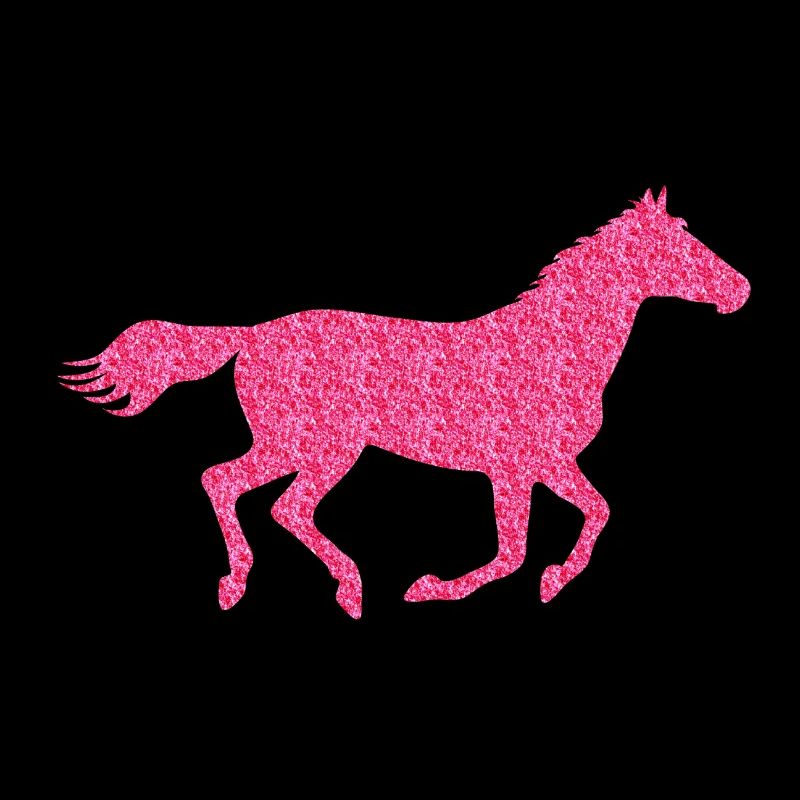 Glitzer Pferd