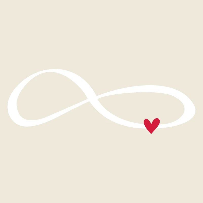 Heart infinity infinity symbol gift love