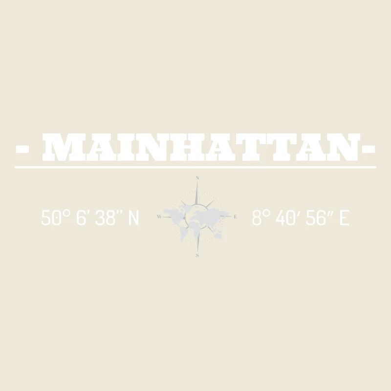 Coordinates Frankfurt am Main Mainhattan