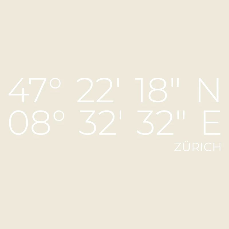 Coordinates Zurich