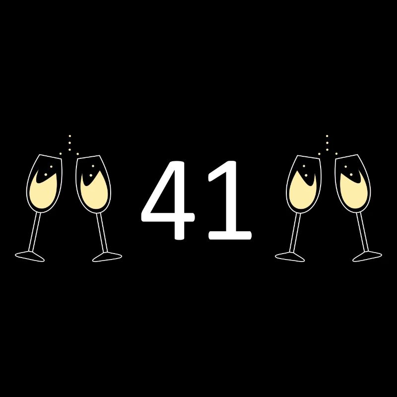 41e anniversaire 41 ans 41 ans 41 ans numéro 41