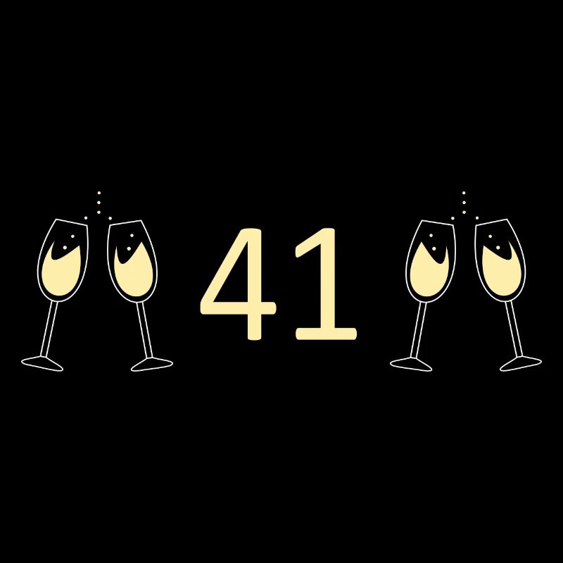 41e anniversaire 41 ans 41 ans 41 ans numéro 41