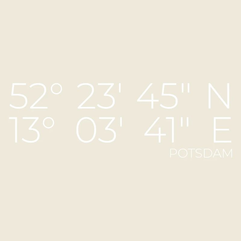 Coordinates Potsdam