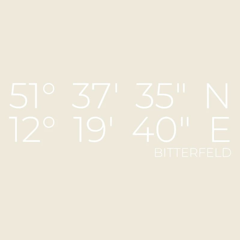 Coordonnées Bitterfeld