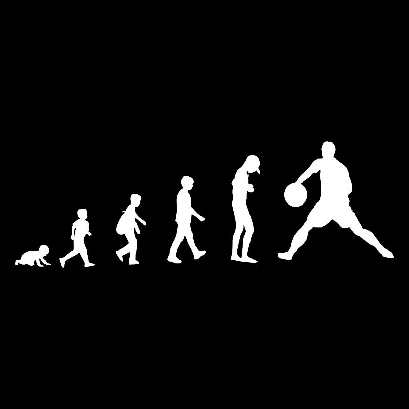 Development from baby to handball player / sport