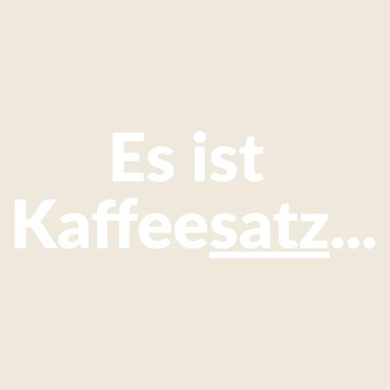 C’est une faute de frappe de marc de café