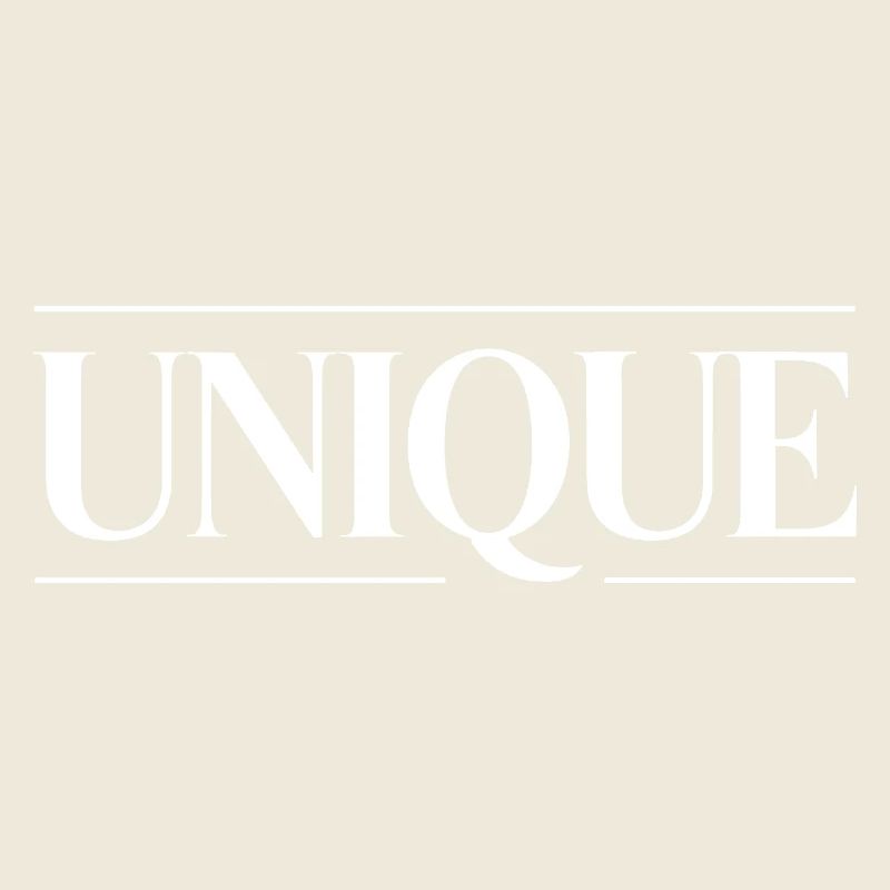 unique unique unique self-worth unique