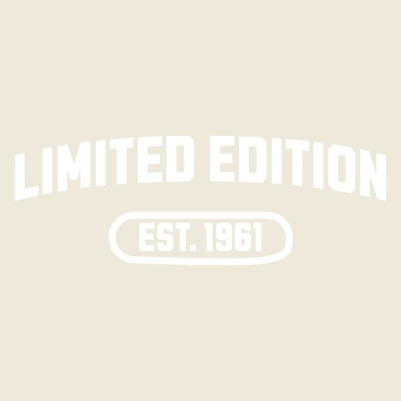 Limited Edition 1961 Birthday
