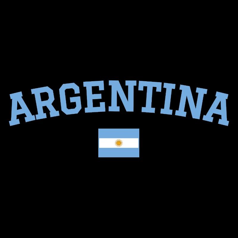 Argentina Flag Design Blue